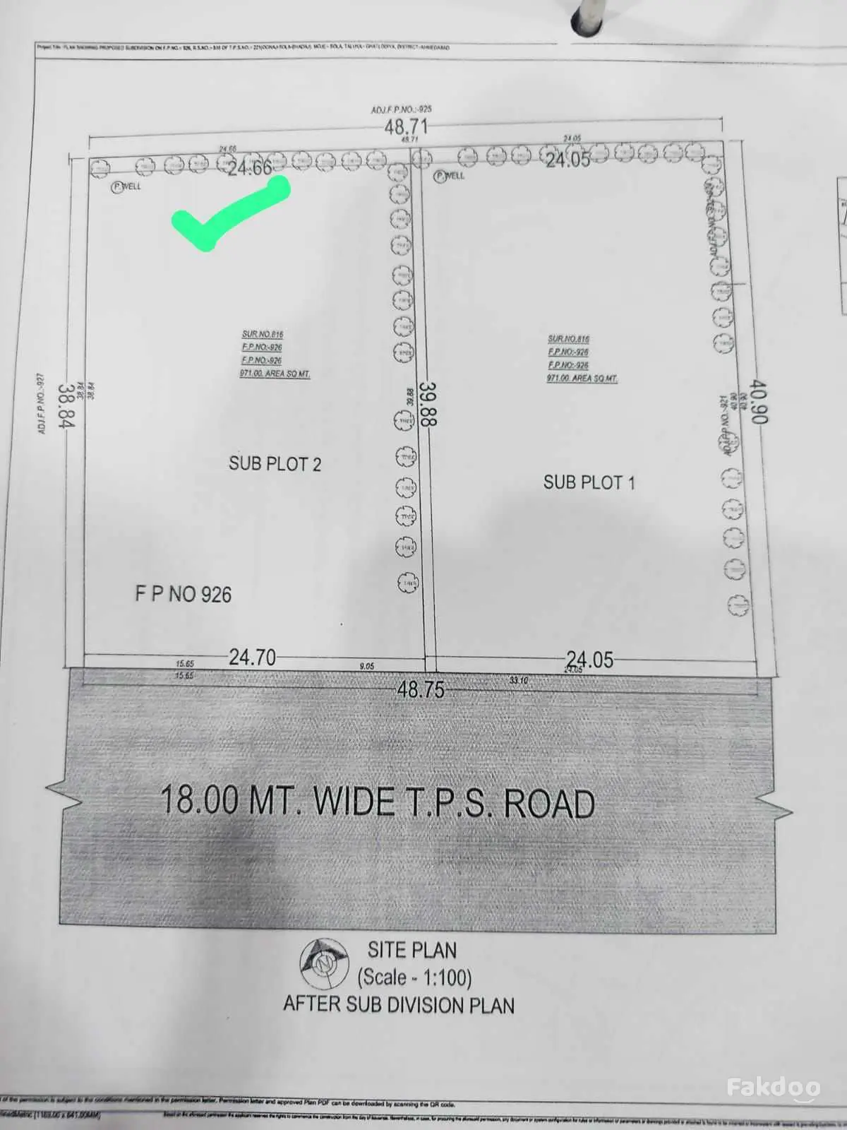 1164 Sq Yard plot For Sale At Science City 