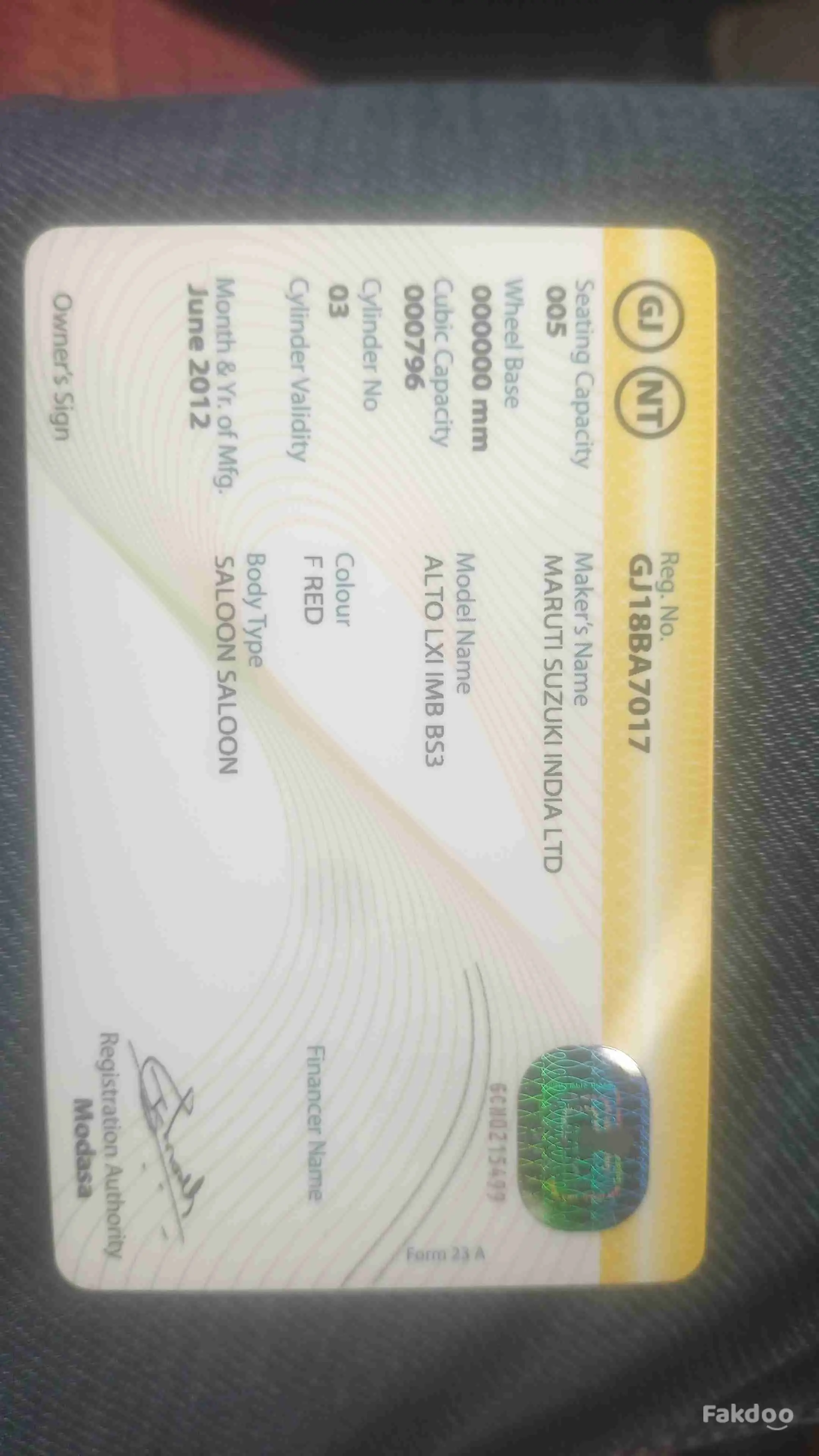 Alto LXI 2012 1st Owner Excellent condition in Sector 11, Gandhinagar, Gujarat - Fakdoo - 11 - Thumbnail