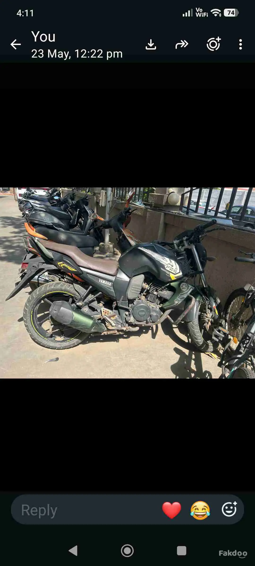 Buy Used Yamaha FZ V3 in Ahmedabad, Gujarat - Fakdoo - 4 - Thumbnail
