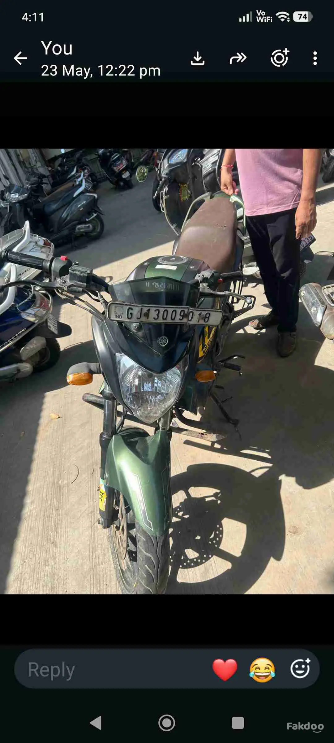 Buy Used Yamaha FZ V3 in Ahmedabad, Gujarat - Fakdoo - 5 - Thumbnail